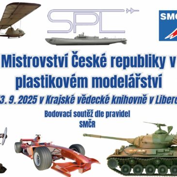 Mistrovství České republiky dospělých v plastikovém modelářství pro rok 2025